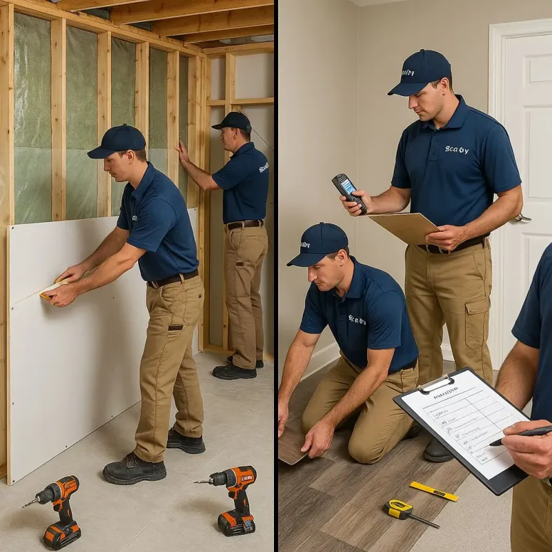 Repairs and Reconstruction process in Wausau, WI